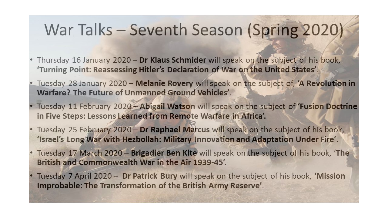 20191201-War Talks – Seventh Season (Jan - Mar 2020)1